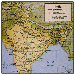 Mappa India